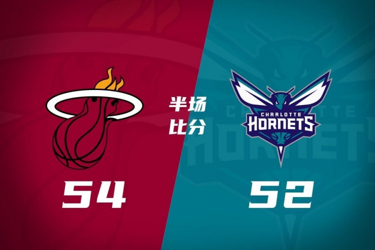 bti体育官方入口-半场战报-热火领先黄蜂2分  维金斯10分 鲍尔17分小桥15分6板2帽