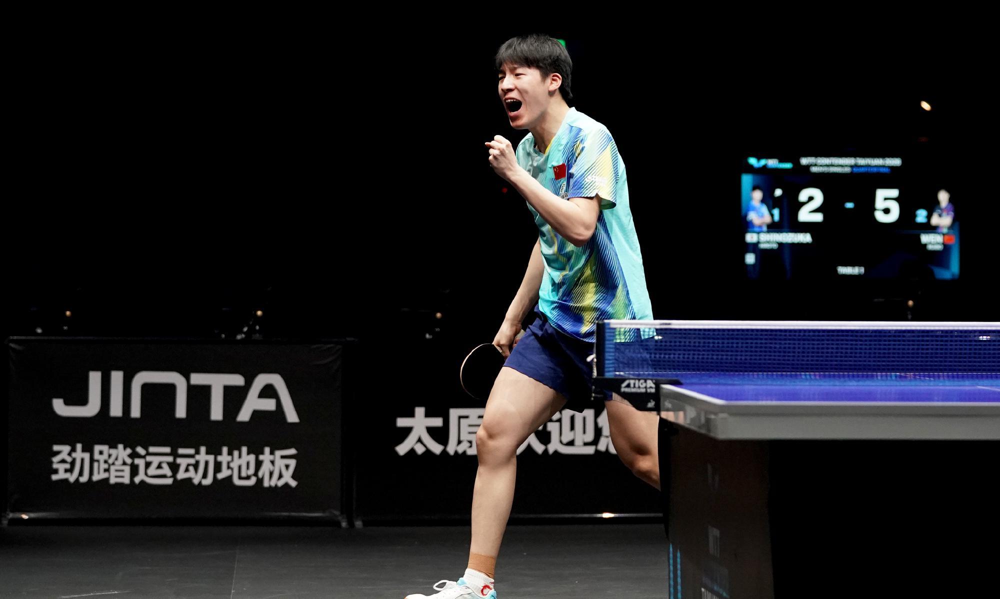 bti体育app下载-3-1淘汰日乒主将！国乒19岁1米86新星进四强：追赶王楚钦林诗栋？